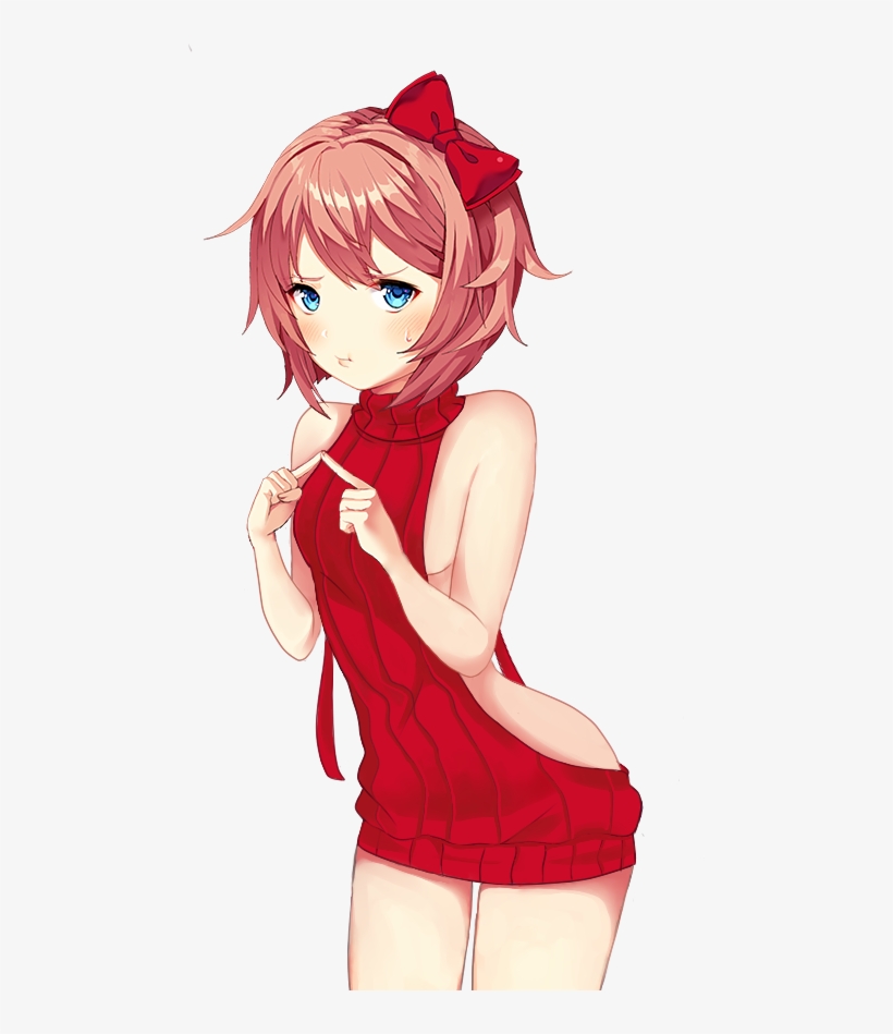 Image Sayorisupreme Wiki Fandom - Doki Doki Literature Club Lewd, transparent png #1347852