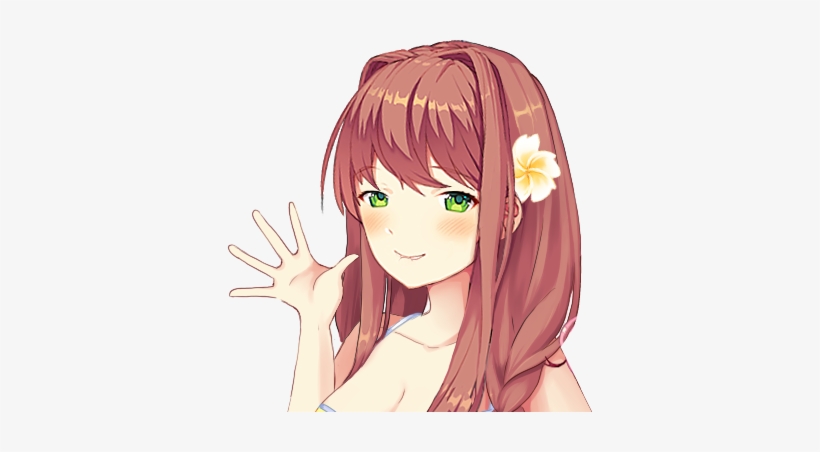 10 Mo - Beach Dokidoki Literature Club, transparent png #1348054