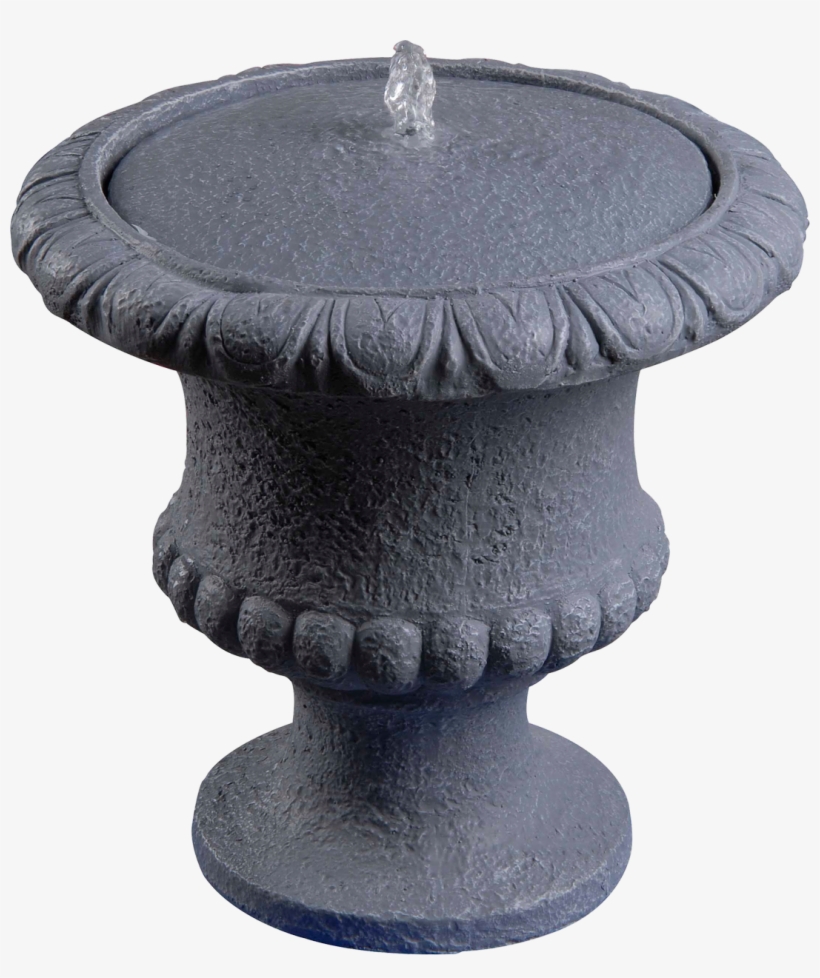 Stone Fountain Png Image - Kenroy Home 50031 Garden Urn 12" Height Outdoor Fountain, transparent png #1348077