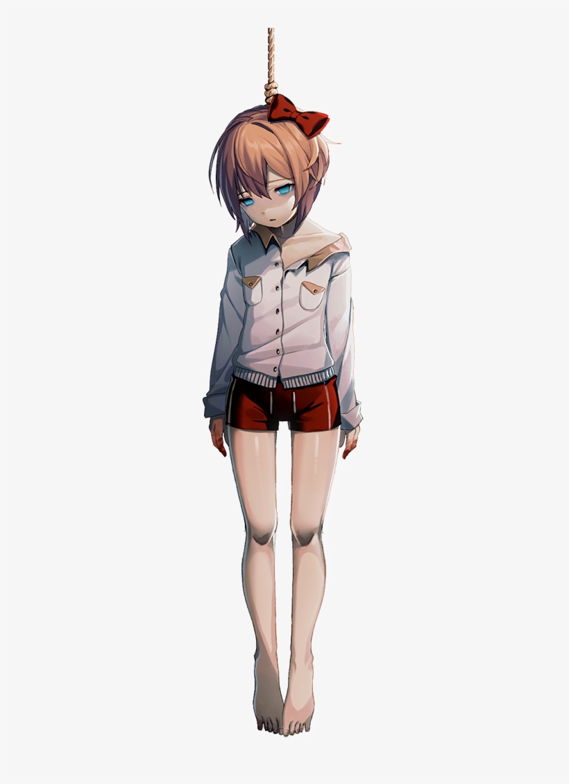 View Samegoogleiqdbsaucenao 1506312768243 , - Doki Doki Literature Club Sayori Hanging, transparent png #1348122