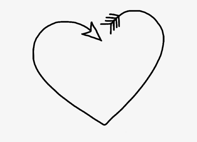 Corazón Png Black Tumblr White Heart - Corazon Png, transparent png #1348384