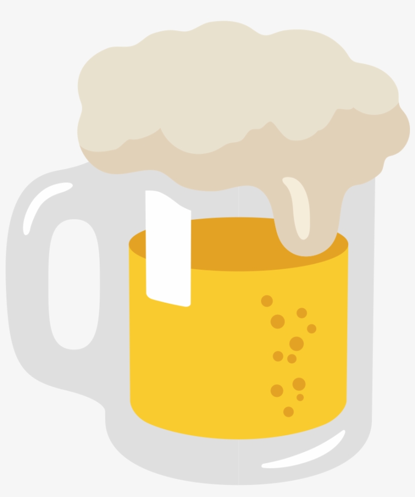 File - Emoji U1f37a - Svg - Google Beer Mug Emoji, transparent png #1348604