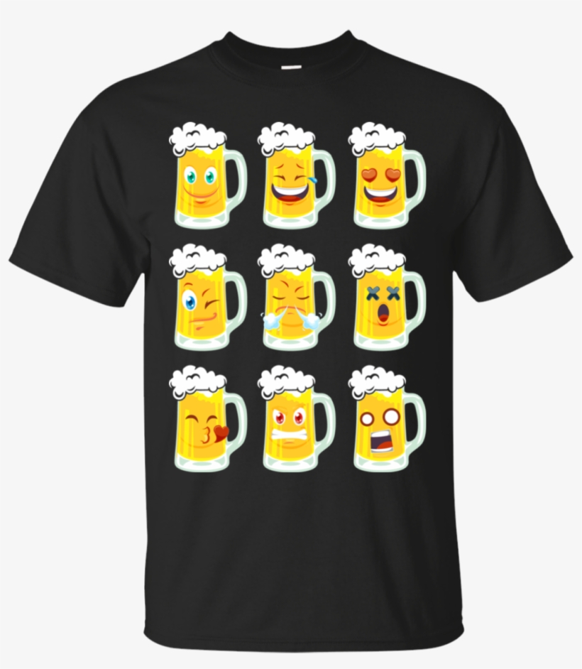 Oktoberfest Shirt Men Beer Emoji German Drinking Team - Kings Are Born In September 20, transparent png #1349089