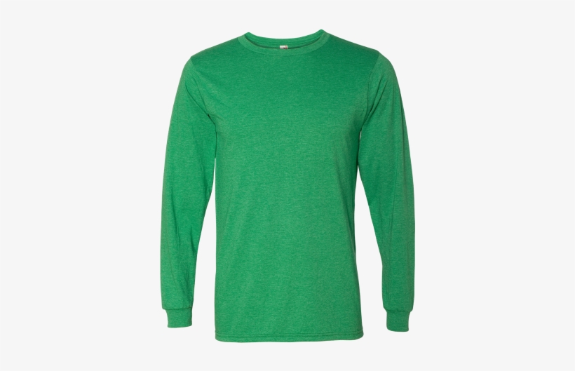 Anvil Longsleeve Ringspun Fashion Fit T-shirt - T-shirt, transparent png #1349385