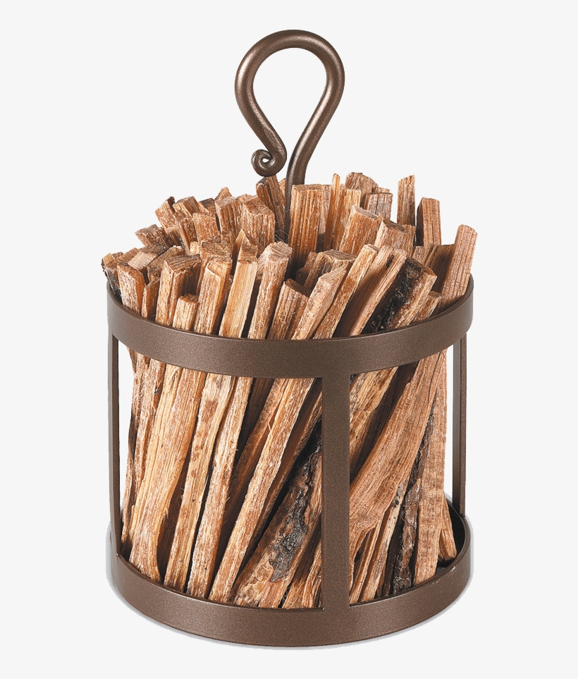 Anvil Vintage Iron Kindling Holder - Pilgrim Anvil Fat Wood Holder - Burnished Bronze -, transparent png #1349443