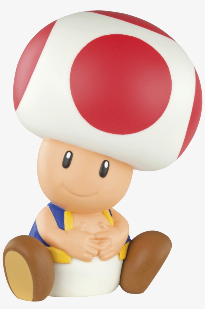 Nintendo Uk Team Up With Mcdonald's In The Run, Jump - Toad Sitting Mario, transparent png #1349526