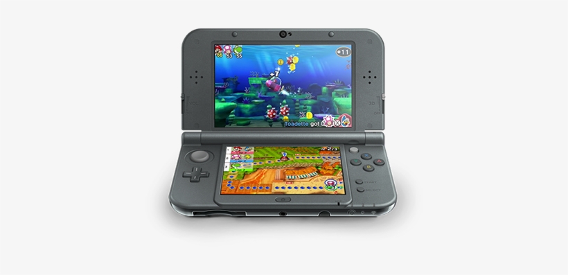 Nintendo 3ds Device - Nintendo 3ds Xl System New Black, transparent png #1349638