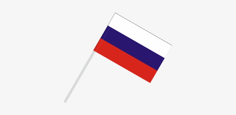 Flag With Flagpole Tunnel - Russian Flag Pole Png, transparent png #1349688
