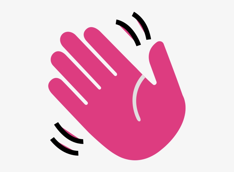 Waving Hand Sign M F - Waving Hand Emoji Android, transparent png #1349748