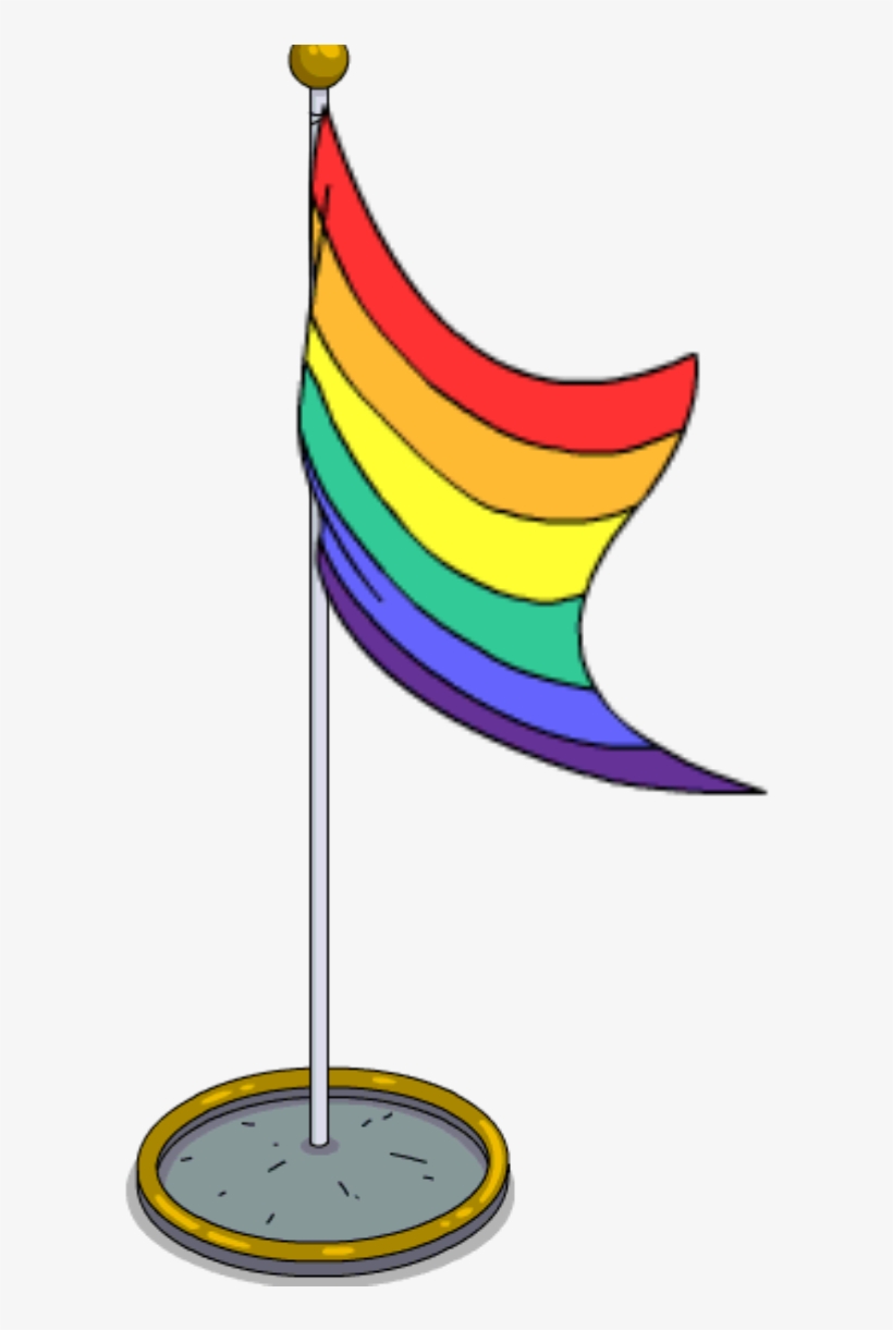 Uploaded At 603 × - Rainbow Flag Clip Art, transparent png #1349935
