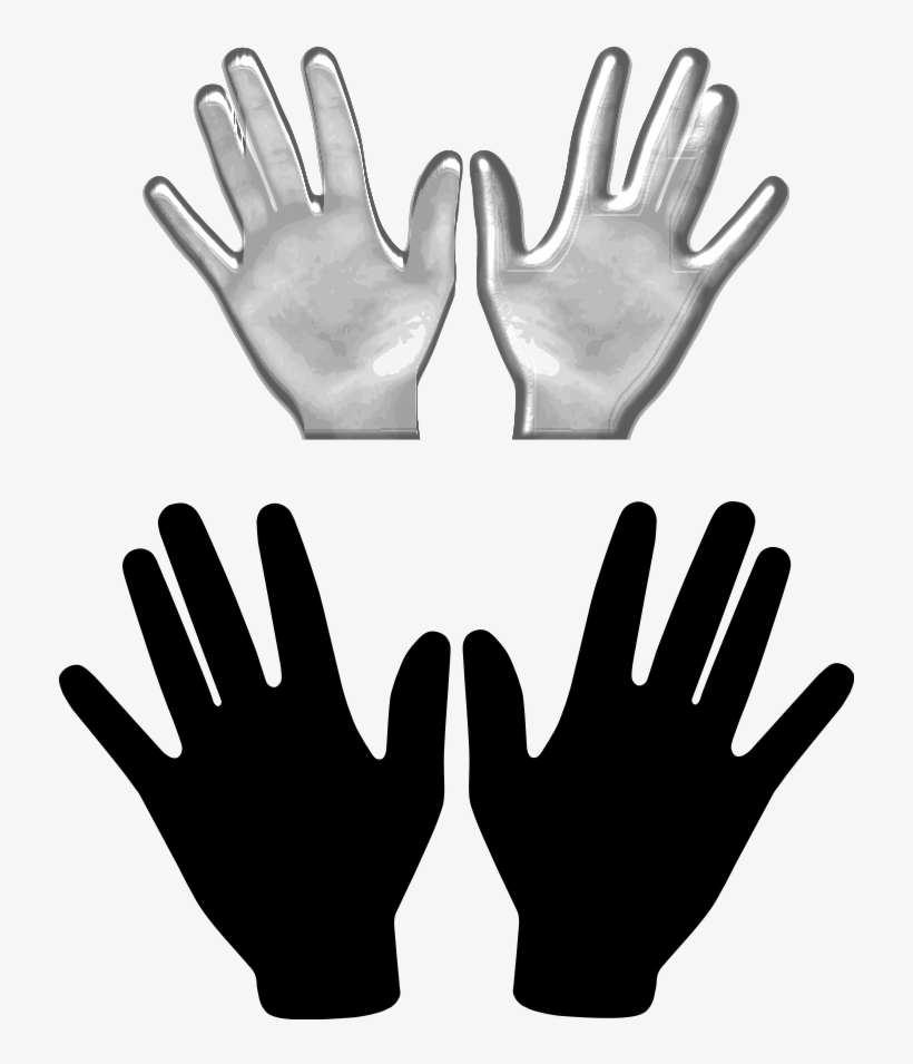 How To Set Use Hands Svg Vector, transparent png #1349936