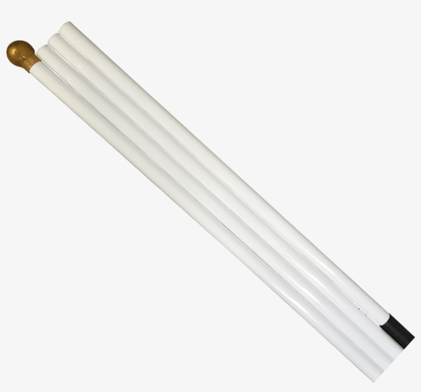 White Titan Flagpole Replacement Sections - Fluorescent Lamp, transparent png #1350008