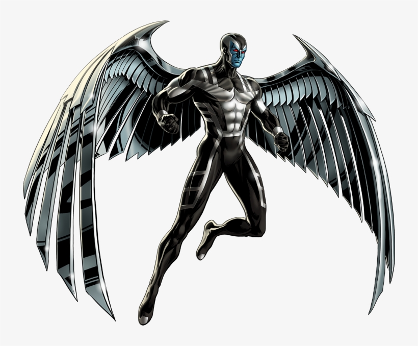 X-force Archangel Portrait Art - Archangel Marvel Avengers Alliance, transparent png #1350082