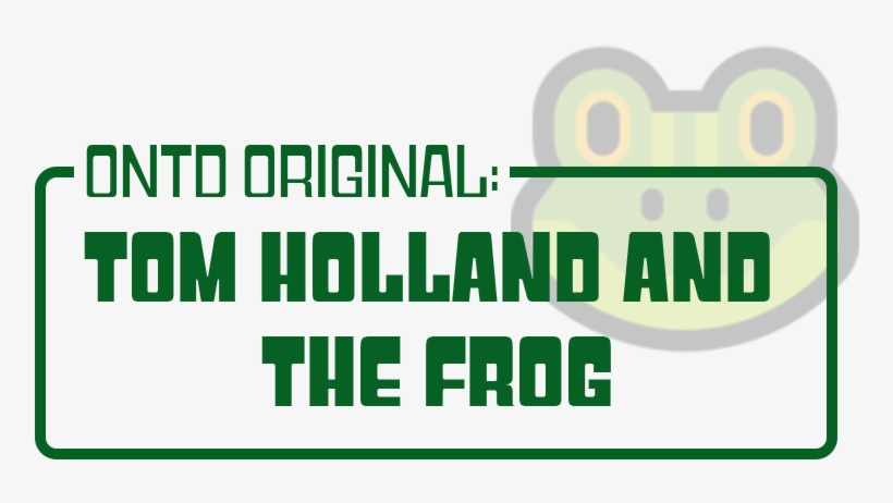 Tom Holland And The Frog - Oh No They Didn't, transparent png #1350537