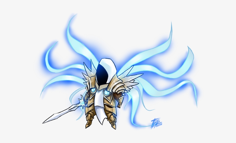 Archangel Tyrael - Diablo 3 Angel Png, transparent png #1350687