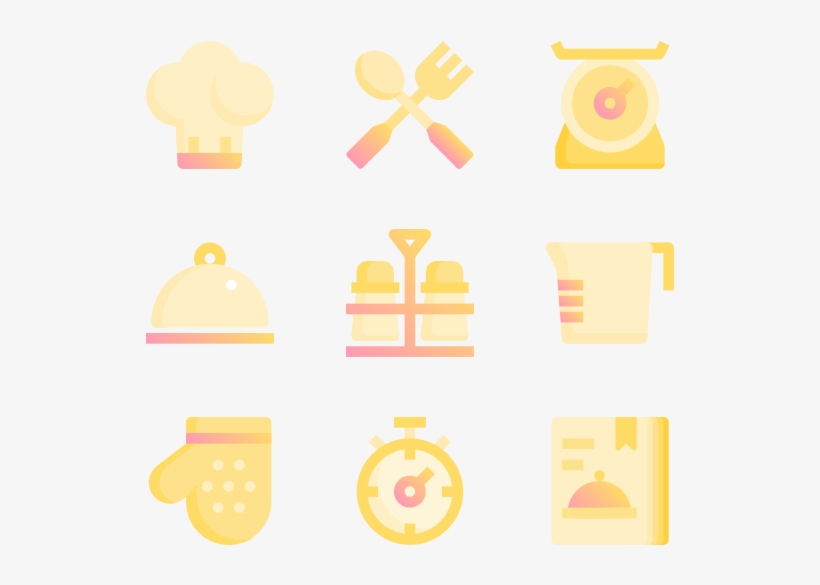 170 Cooking Icon Packs - Download, transparent png #1350810