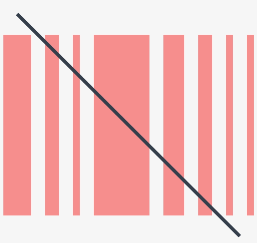 Sem Código De Barras Icon - Barcode, transparent png #1351245