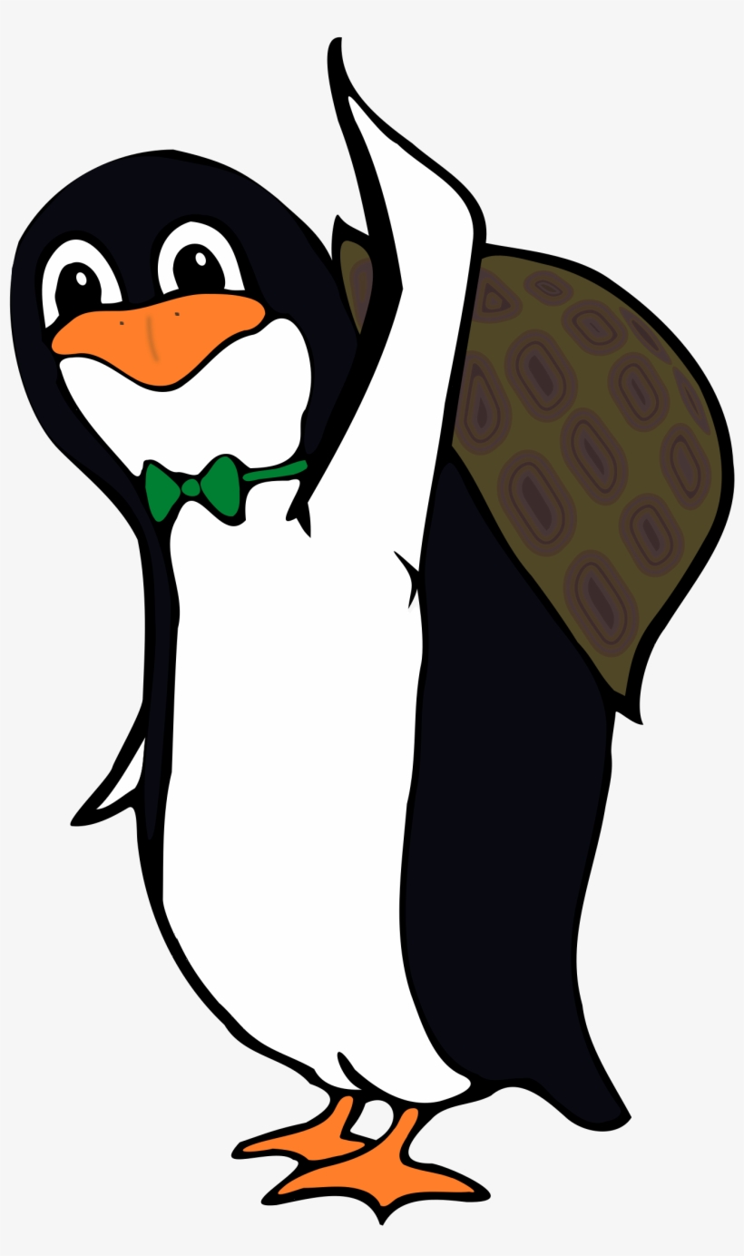 Penguin, Army, Military, Animal, Bird, Greet, Helmet - Penguin With A Shell, transparent png #1351953