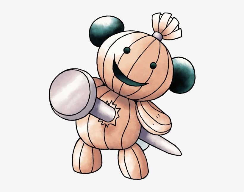 A Voodoo Doll Pokemon And Not Even A Pokemon Style - Cartoon, transparent png #1352291
