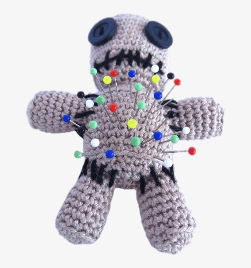 Download - Crochet Pincushion Voodoo Doll, transparent png #1352468