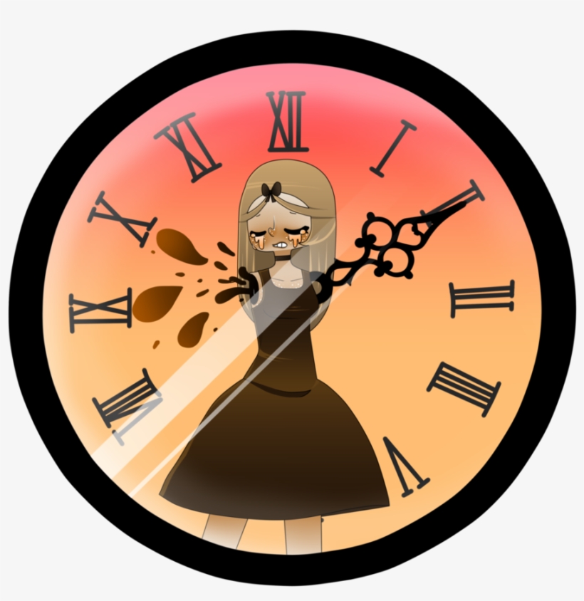 Broken Clock Svg