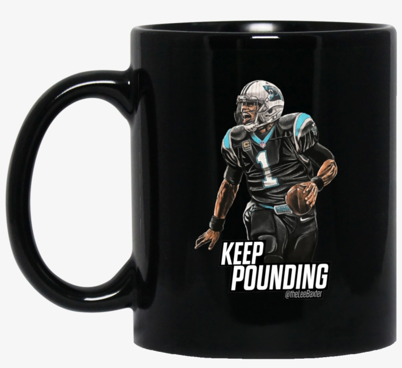 Cam Newton "keep Pounding" - Seagulls Stop It Now Mug, transparent png #1352880