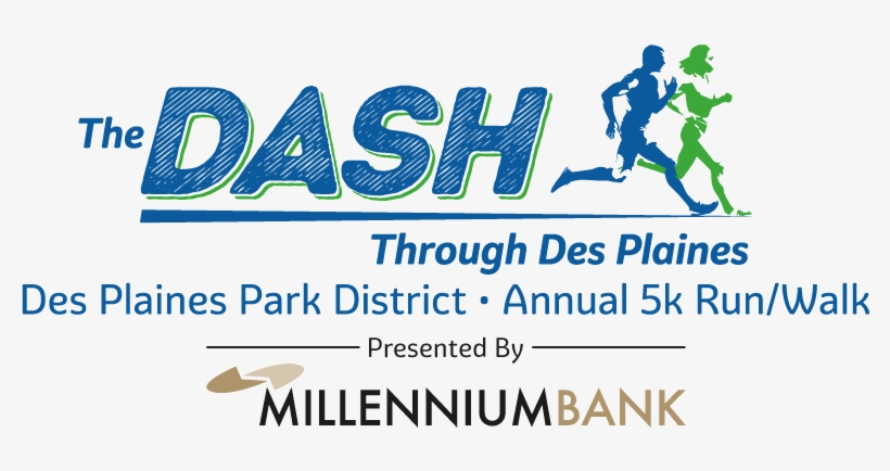 The Dash 5k - Des Plaines, transparent png #1353131