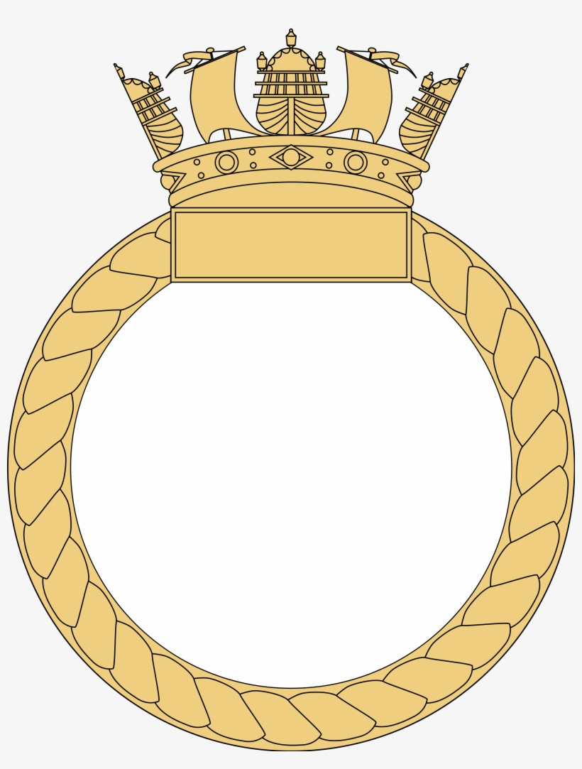 Big Image - Blank Royal Navy Crest, transparent png #1353451