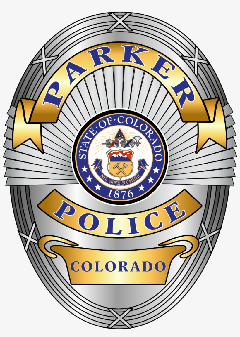Parkerpd Finalbadge1 - Fw - Littleton Police Department, transparent png #1353612