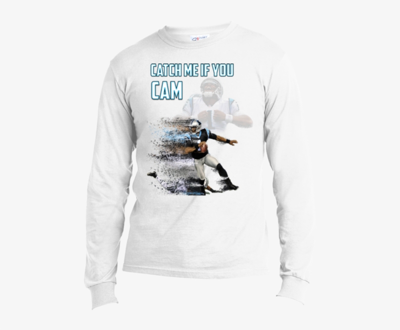 Cam Newton Panthers Custom Designed Fan Long Sleeve - Babes Against Bullies Sleeve, transparent png #1353706