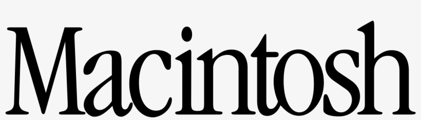 Macintosh Logo Png Transparent - Macintosh Logo, transparent png #1353707