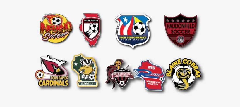 Soccer Trading Pins - Puerto Rico High Performance Soccer Academy, transparent png #1353892