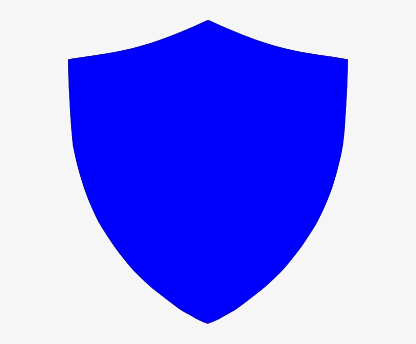 Shield Crest Logo Clip Art Clipart - Shield Logo Png Blue, transparent png #1354035