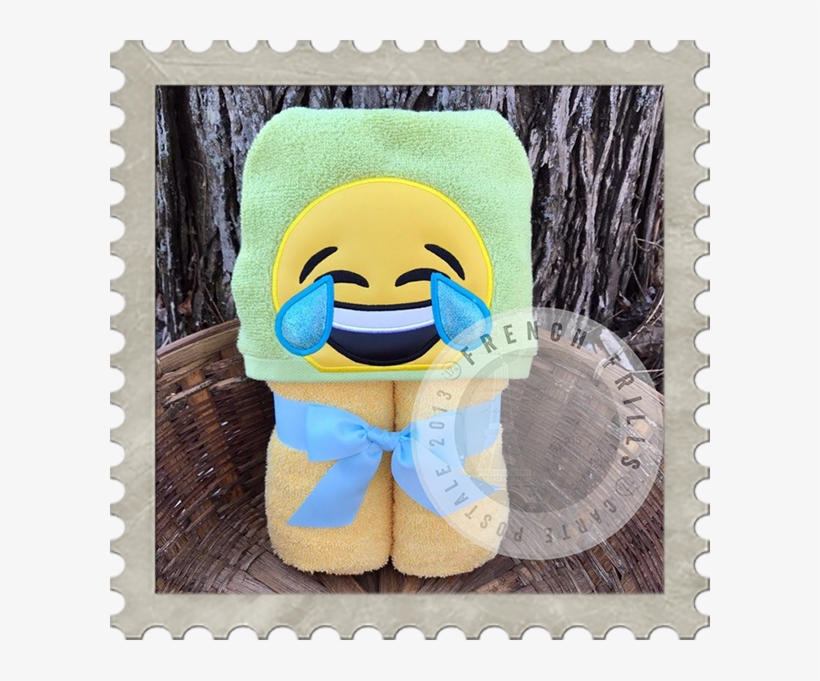 Tears Of Joy Emoji - Postage Stamp, transparent png #1354115