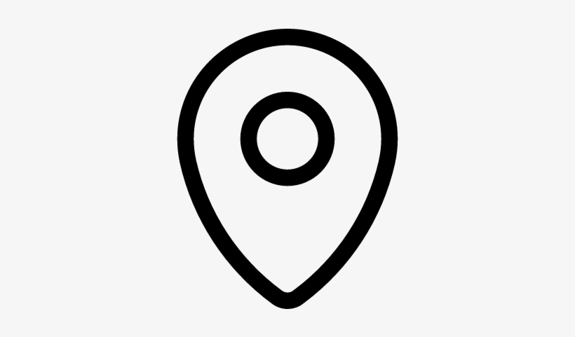 Pin In A Map Vector - Logo Locator, transparent png #1354138