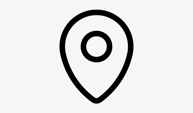 Pin In A Map Vector - Logo Locator, transparent png #1354138