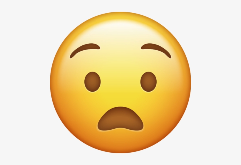 Anguished Emoji Png Icon Frown Emoji Clip Art Free Transparent Png Download Pngkey