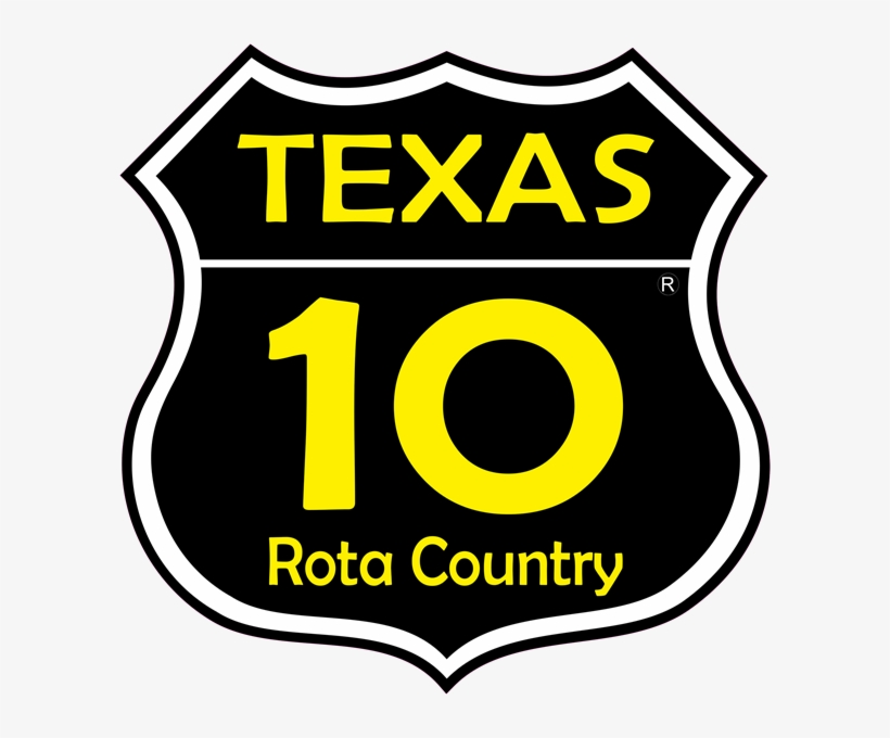 Logo-texas10 - Us Route 66 Sign, transparent png #1354165
