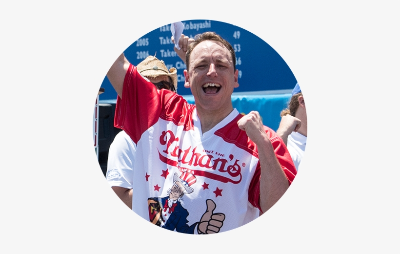 Joey Chestnut - Nathan's Hot Dogs, transparent png #1354166
