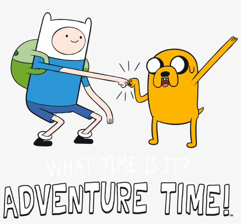 Adventure Time Fist Bump Men's Tall Fit T-shirt - Finn Cartoon Network -  Free Transparent PNG Download - PNGkey