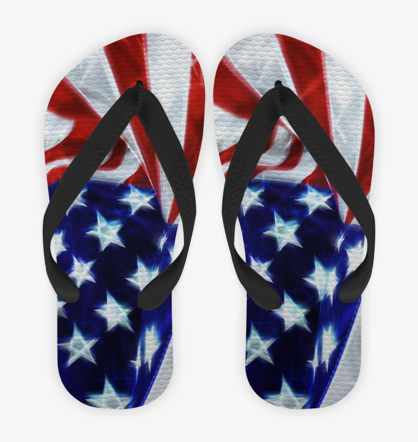 Chinelo Bandeira Usa De Lillyartsna - Custom 3d United States American Flag - Belt Buckle, transparent png #1354515