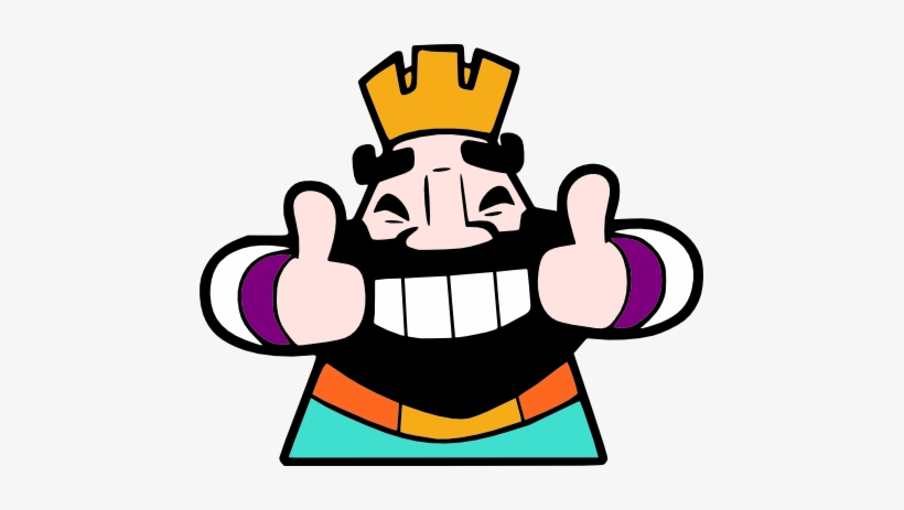 Video Games Personal Use Clash Royale King Laughing Like Clash Royale Png Free Transparent Png Download Pngkey