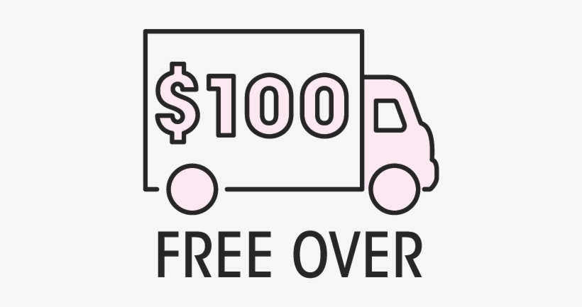 Free Shipping Over $100 - Name Tag, transparent png #1354719