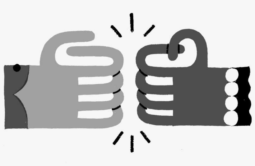 Fist-bump - Fist Bump, transparent png #1354792