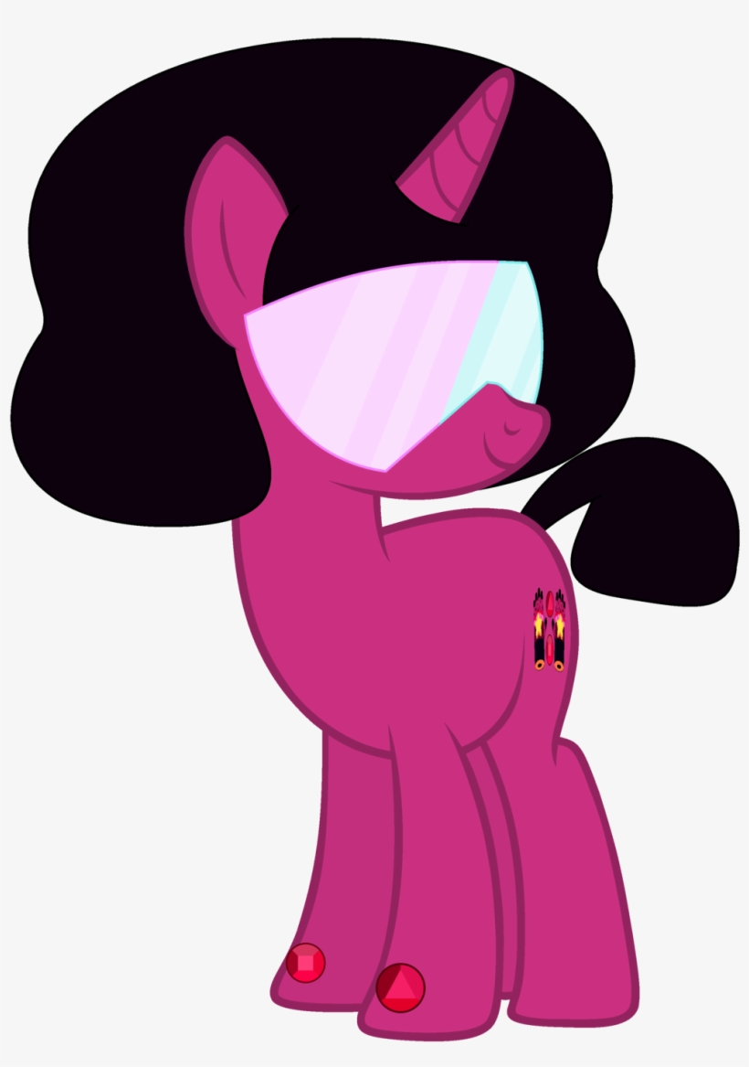 Ra1nb0wk1tty, Garnet , Ponified, Pony, Safe, Simple - Garnet From Steven Universe, transparent png #1354825