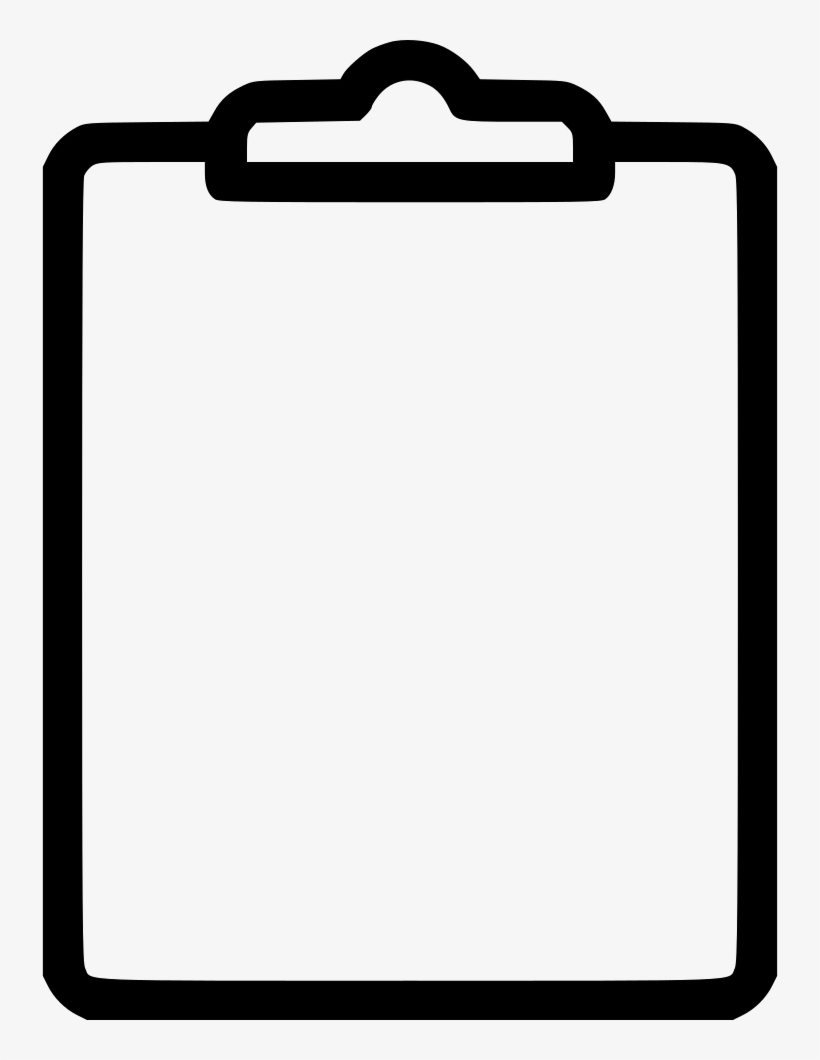 Clipboard Clipart Svg Clipboard Png Free Transparent PNG Download