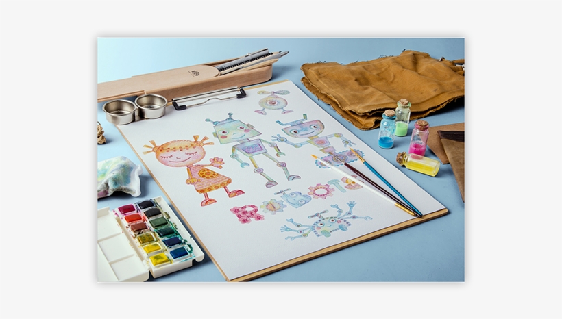 Thank You For Watching - Mapa Do Mundo Desenho Aquarela, transparent png #1355384