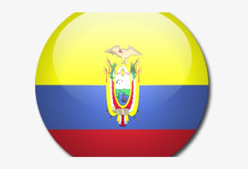 Ecuador Circle Flag Png, transparent png #1355439