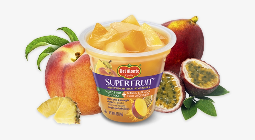 Del Monte Super Fruit Pear Chunks + Acai, transparent png #1355470