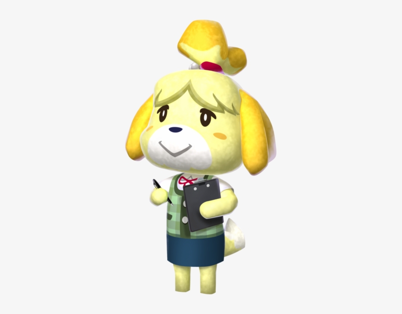 Download Isabelle Isabelle Animal Crossing Vector Free Transparent Png Download Pngkey